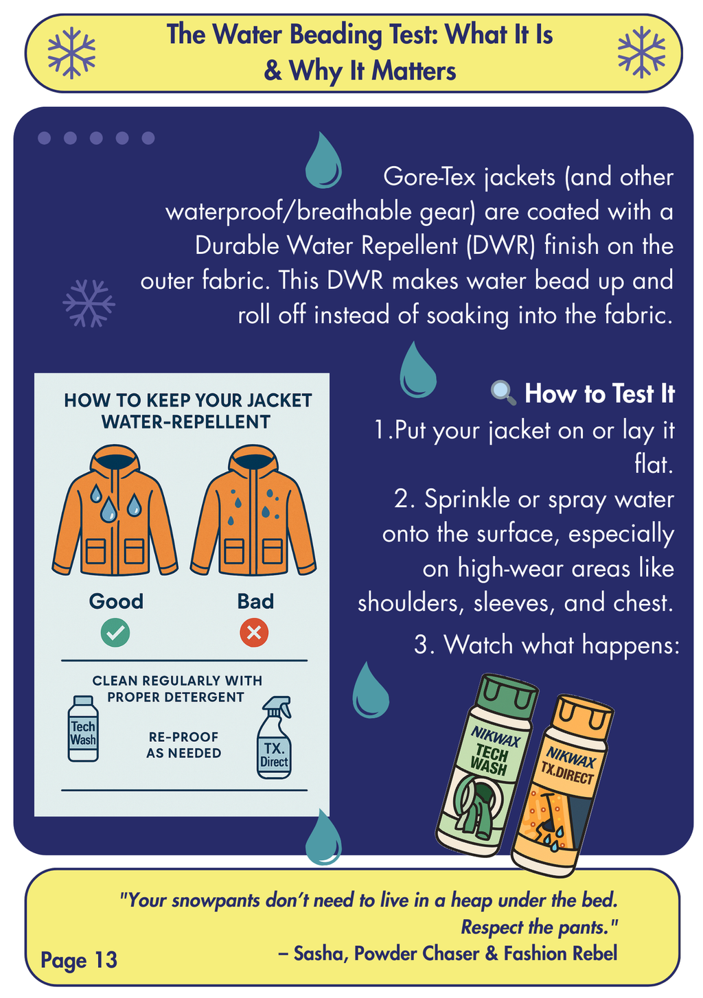 END OF SEASON GEAR STORAGE TIPS E-Book