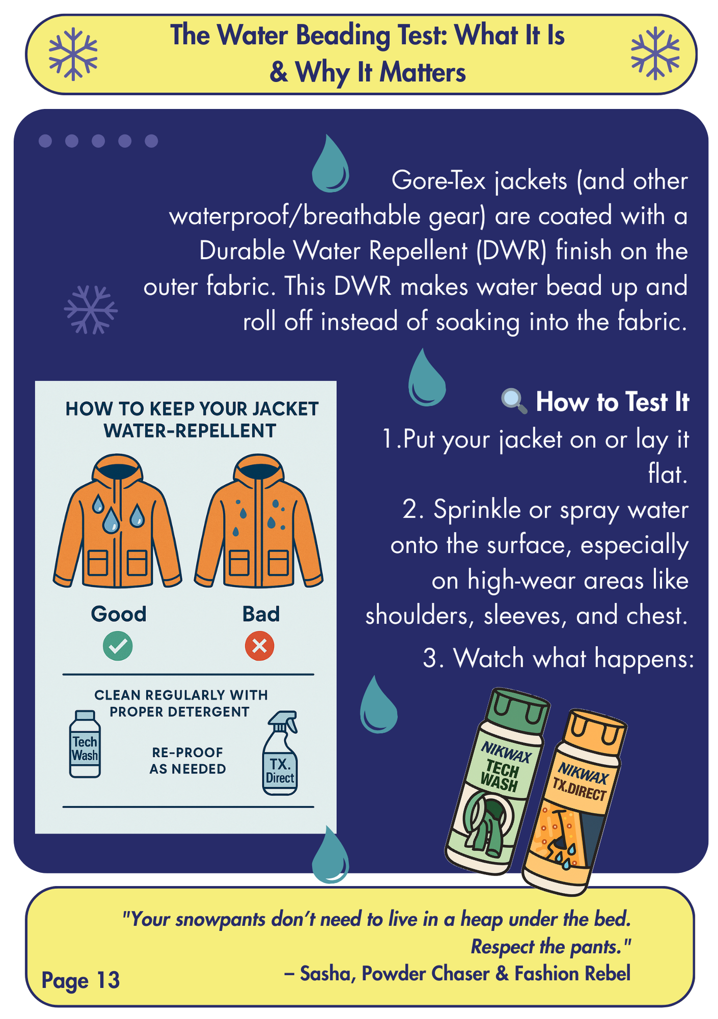 END OF SEASON GEAR STORAGE TIPS E-Book