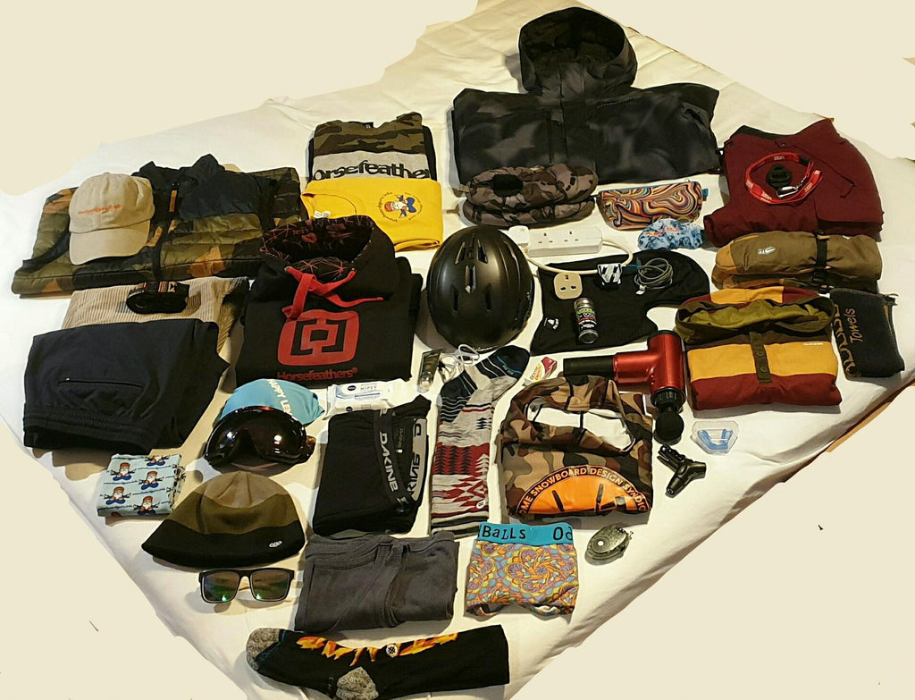 Snowboard Guru Laminate Packing Checklist with Drywipe Marker