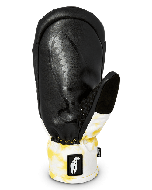 Crab Grab PUNCH SNOWBOARD MITT  + Free Sticker (yellow snow )