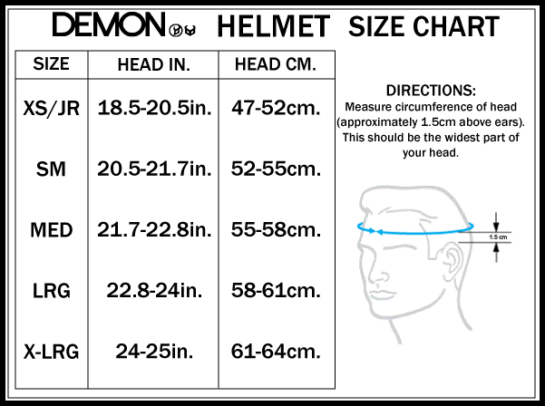 Demon Phantom Helmet with Audio with FREE Helmet Bag ( 5 colour ways )