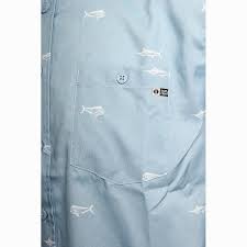 Salty Crew MARKETS DUSTY BLUE L/S TECH WOVEN Shirt