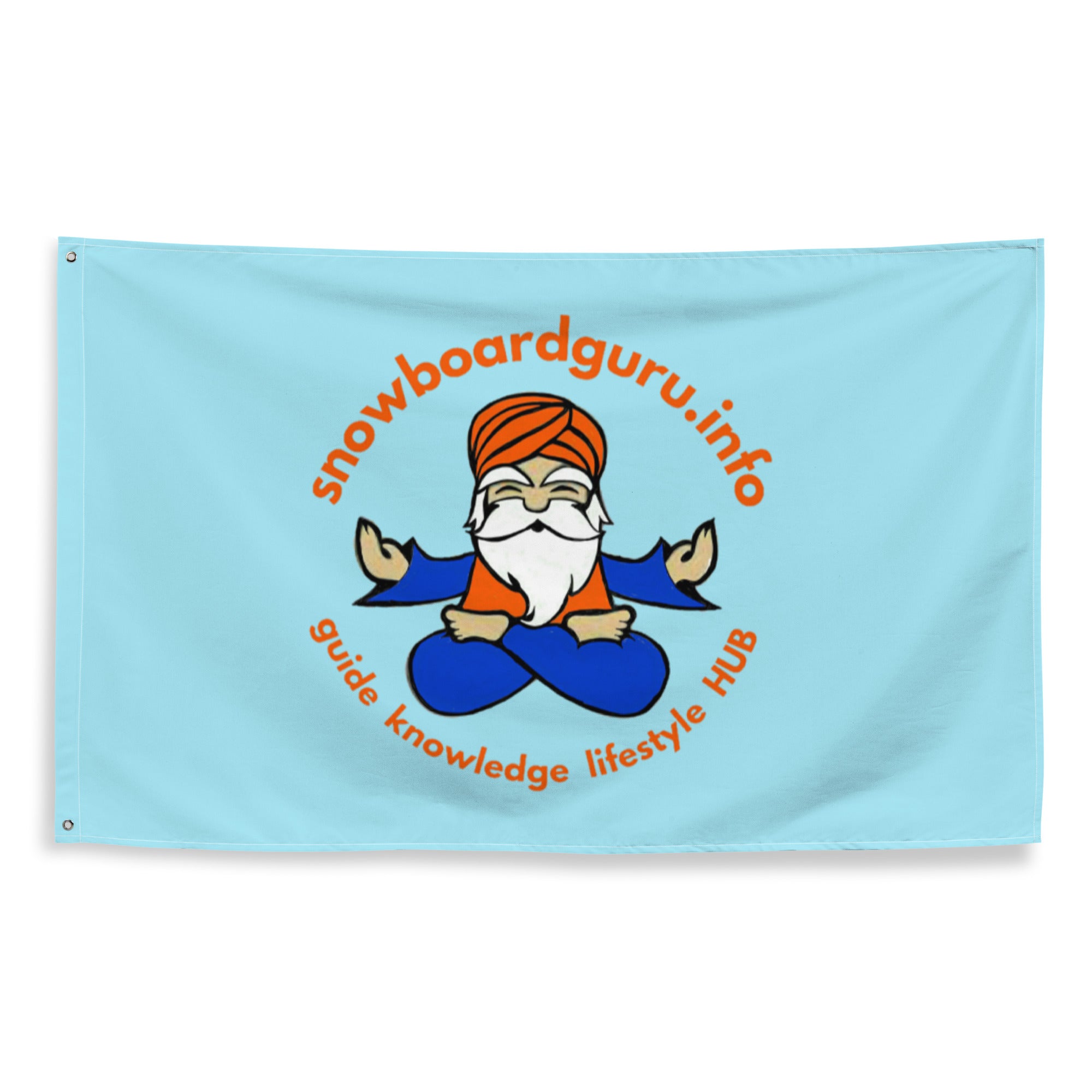 Snowboard Guru Flag