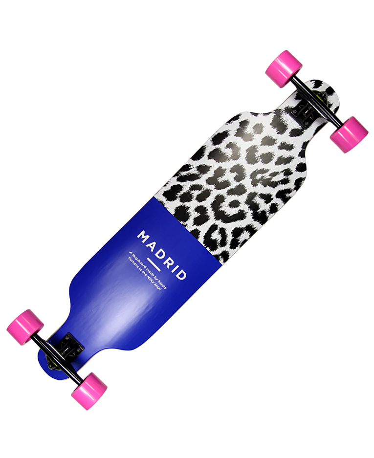 MADRID TRANCE CORE LEOPBOARD TOP MOUNT LONGBOARD 39"