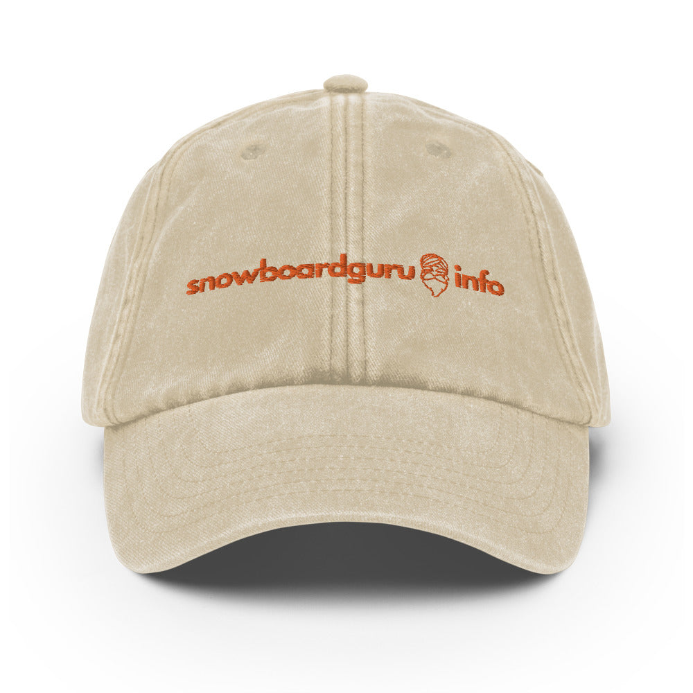 Snowboard Guru Dad Vintage Cap (2 colour ways)